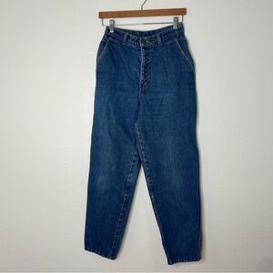 Vintage 90s Calvin Klein Mom Jeans High Waist Tapered Leg Cotton Denim